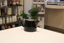 Black teapot