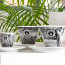 Italian Aroma Crockery Double Capccuino cups x 6