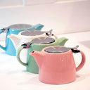 Pink teapot